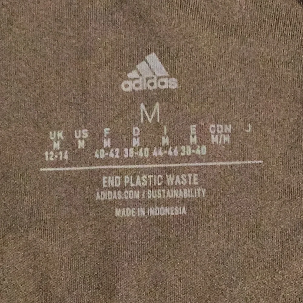 NWT Adidas Size M Water Icons‎ Swimsuit Brown/Black